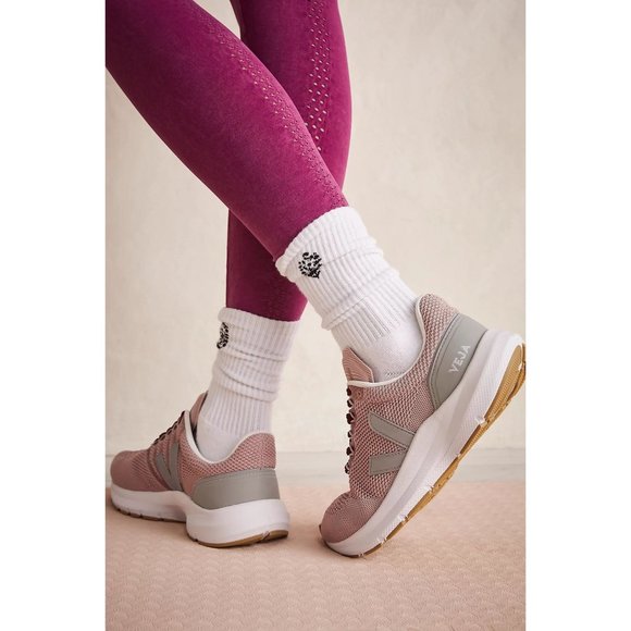 Veja Vegan Marlin Knit Sneakers in Babe Silver Womens Size 36